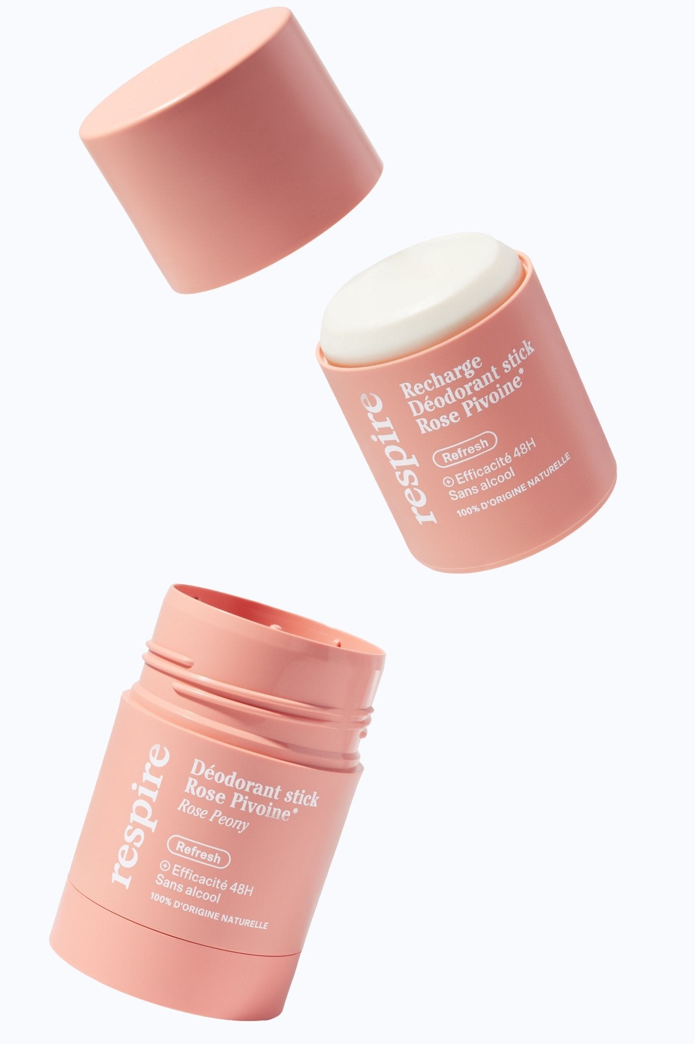 Kit Découverte Déodorant stick Rose Pivoine