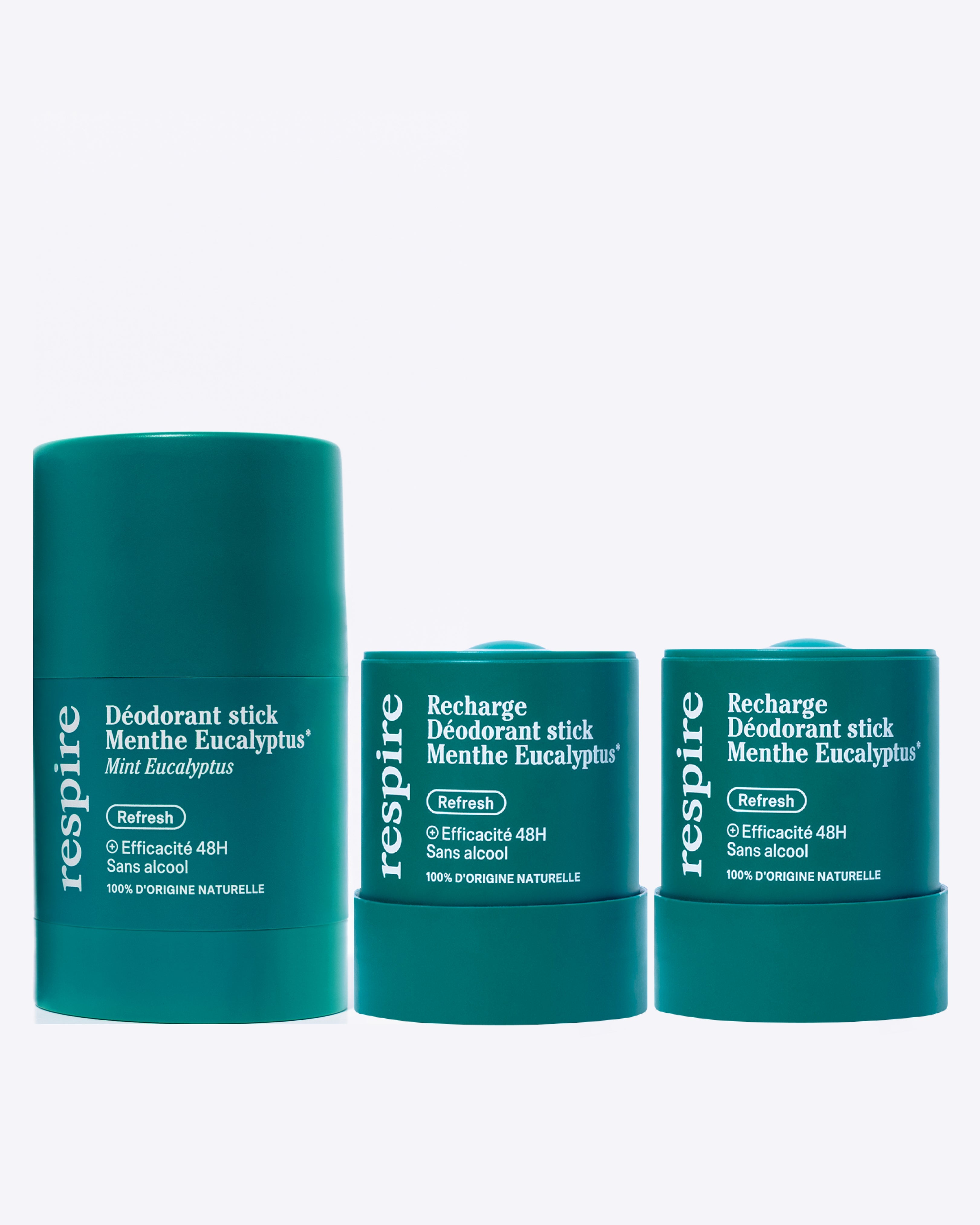 Kit Découverte Déodorant stick Menthe Eucalyptus